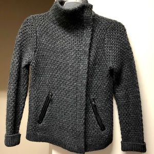 Loft Gray Moto Jacket